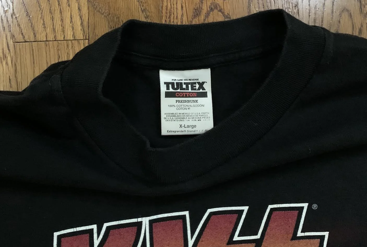 Vintage Kiss Hard, Loud, Proud & Psycho T Shirt (Size XL) — RootsBK